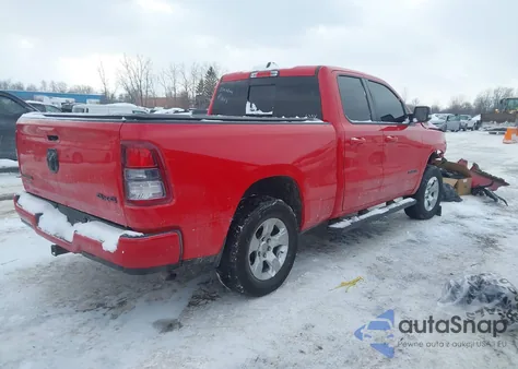2022 Ram 1500 Big Horn 4X4 6'4 Box из США, поврежденный, VIN 1C6RRFBG1NN233736